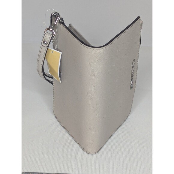 Michael Kors Jet Set Double Zip Wallet - Cement, Light, Beige, Neutral - Picture 7 of 7